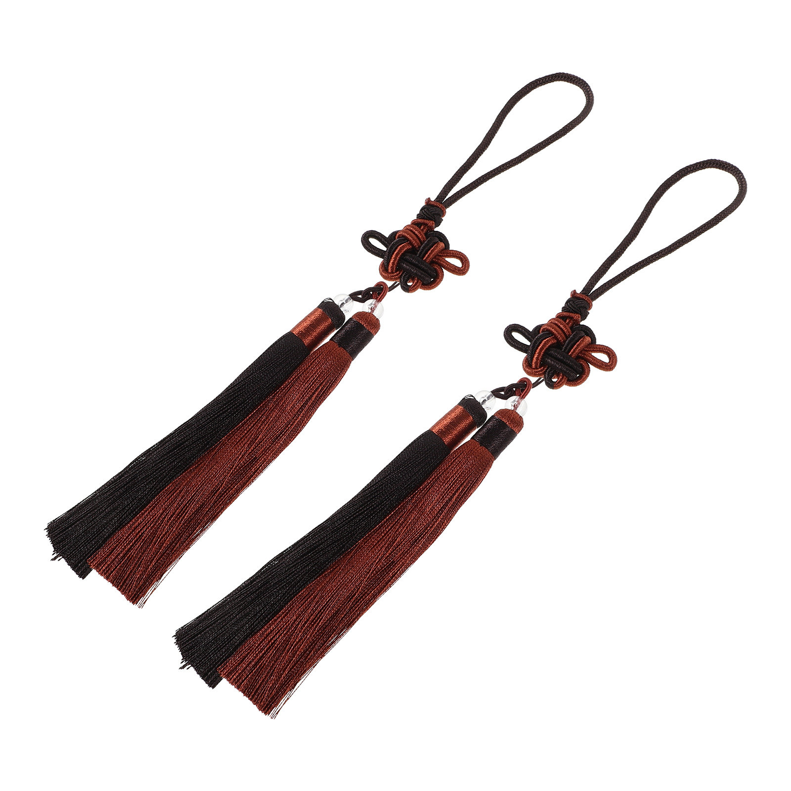 2Pcs Chinese Sword Tassel Silk - огляд і ціна Knotting Cord Silk