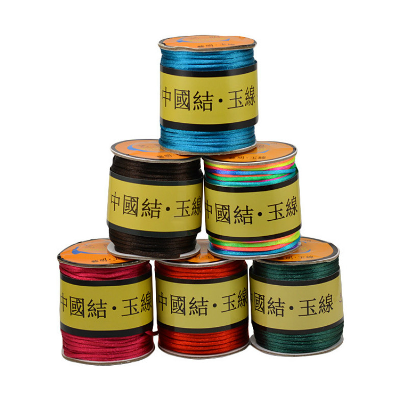 New 1.5/ 2/ 2.5mm Nylon Braide - огляд і ціна Knotting Cord Silk