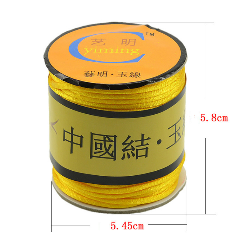 New 1.5/ 2/ 2.5mm Nylon Braide - огляд і ціна Knotting Cord Silk