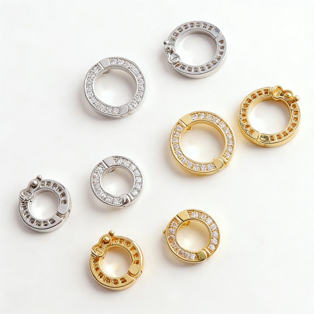 2pcs O Rings Hooks Clip Buckle - огляд і ціна Jewelry Making A Ring