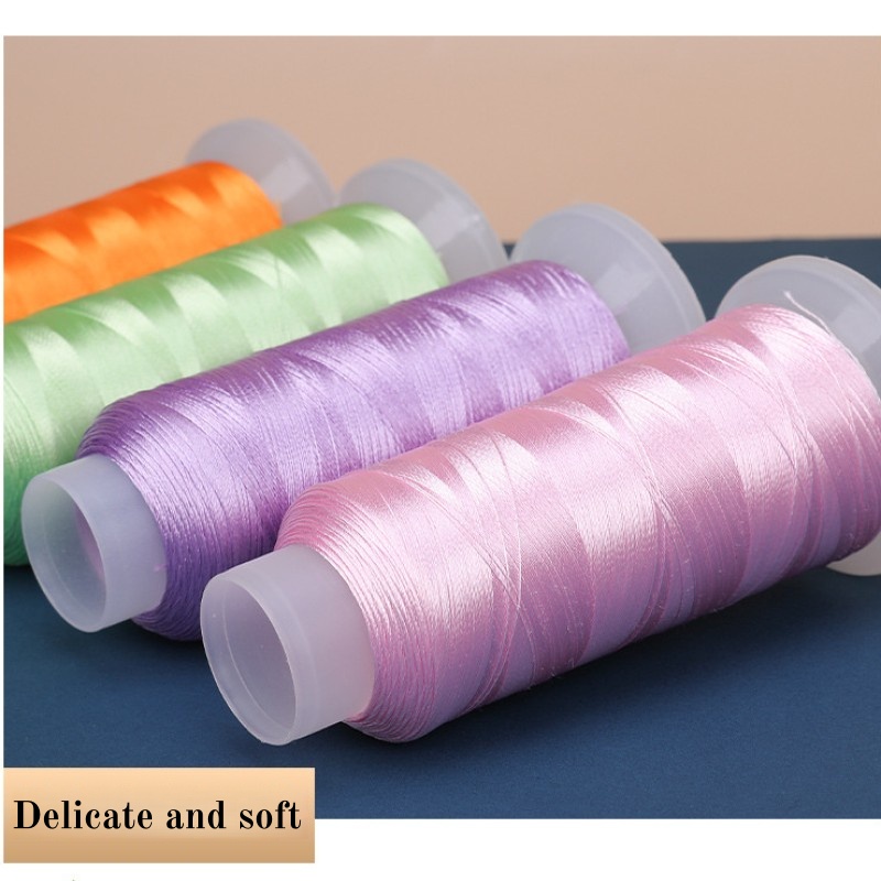 33 Color Glossy Ice Silk Nylon - огляд і ціна Knotting Cord Silk