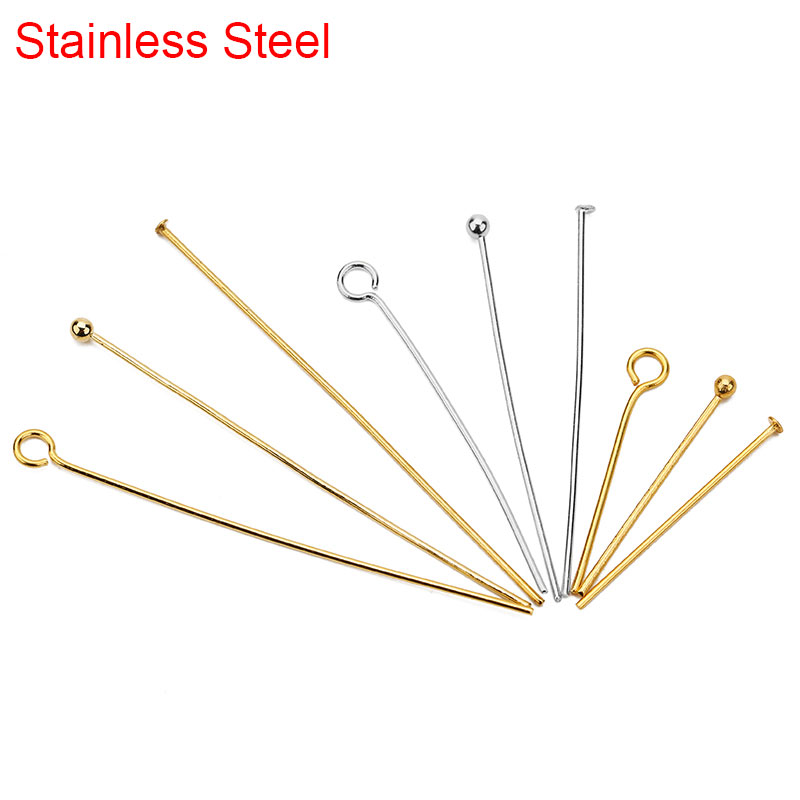 100pcs Stainless Steel Flat Ey - огляд і ціна Jewelry Making Rivets