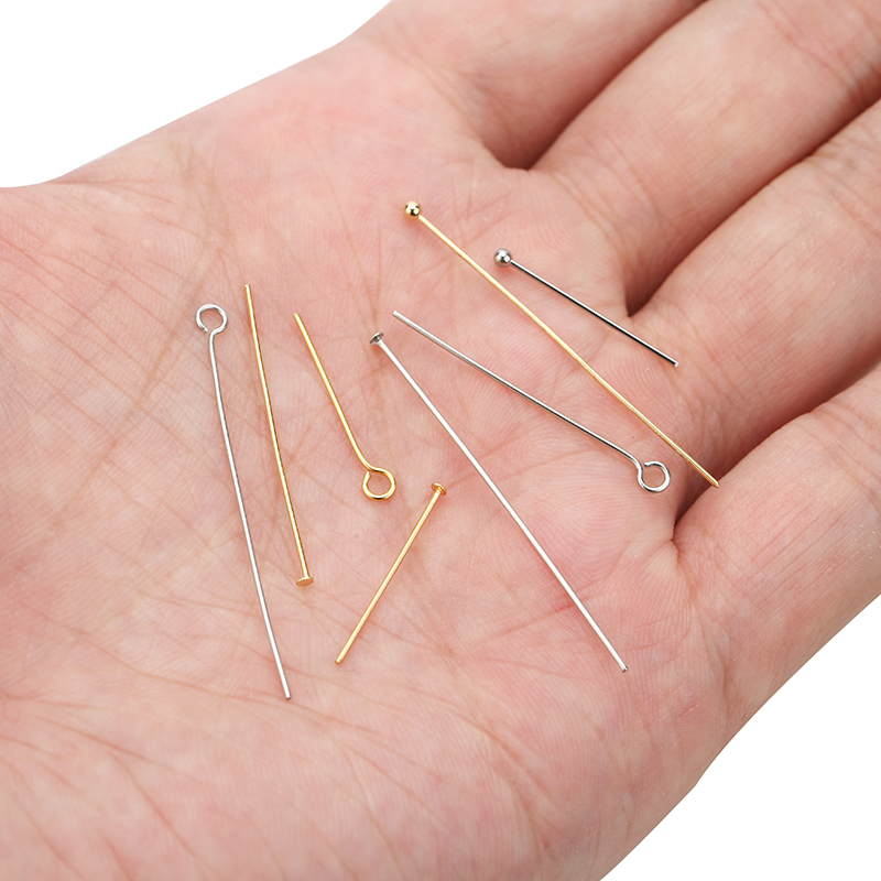 100pcs Stainless Steel Flat Ey - огляд і ціна Jewelry Making Rivets