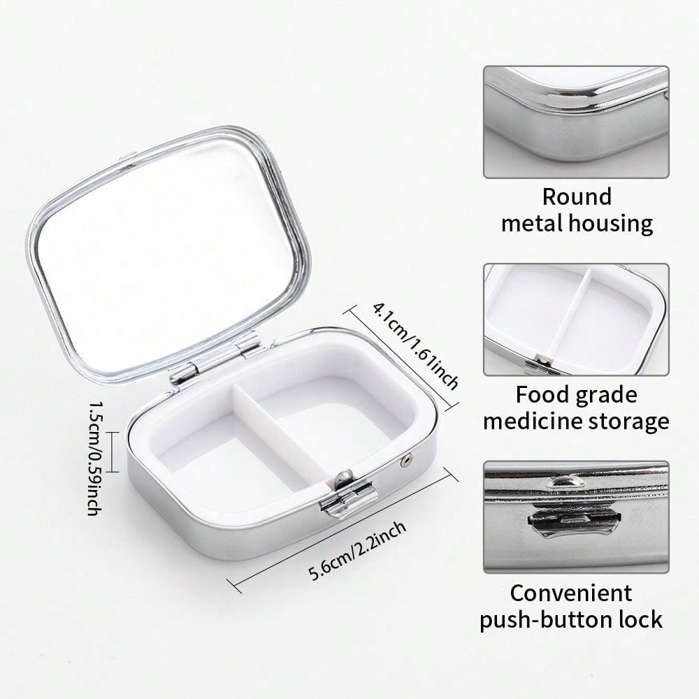 A Heart-Shaped Mini Pill Box,  - огляд і ціна Jewelry Making Store