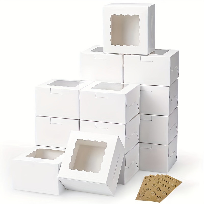 10Pcs Kraft Paper Cake Candy B - огляд і ціна Jewelry Making Workshops
