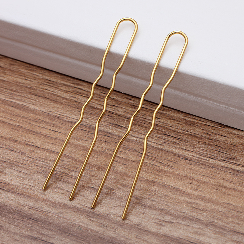 50Pcs Simple U Shape Metal Hai - огляд і ціна Jewelry Making Workshops