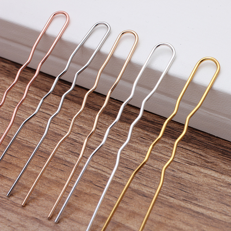50Pcs Simple U Shape Metal Hai - огляд і ціна Jewelry Making Workshops