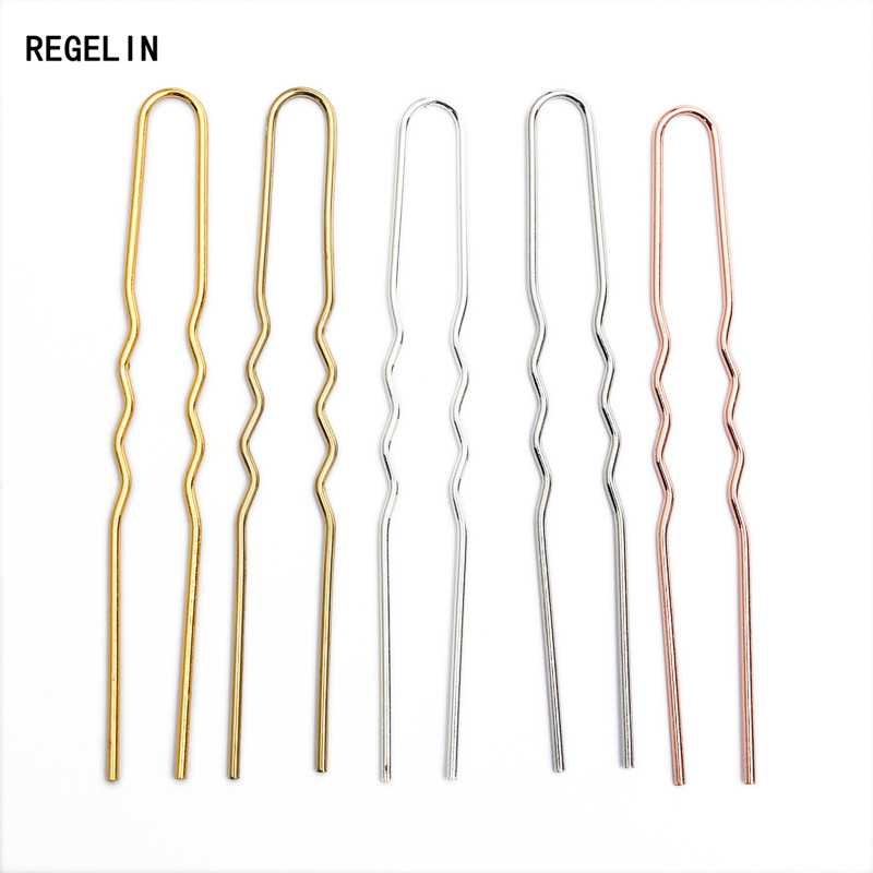 50Pcs Simple U Shape Metal Hai - огляд і ціна Jewelry Making Workshops