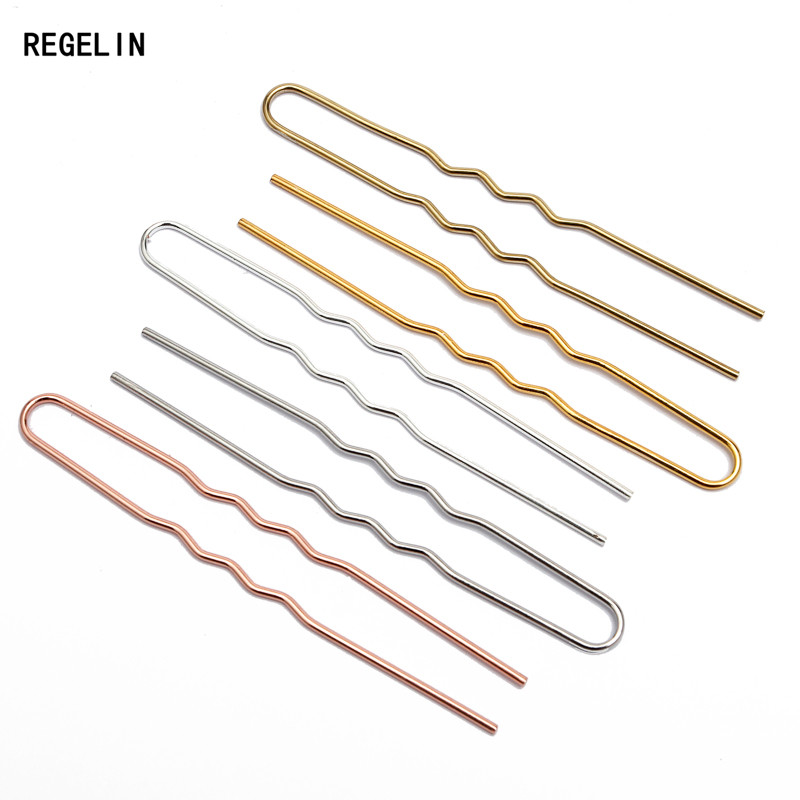 50Pcs Simple U Shape Metal Hai - огляд і ціна Jewelry Making Workshops