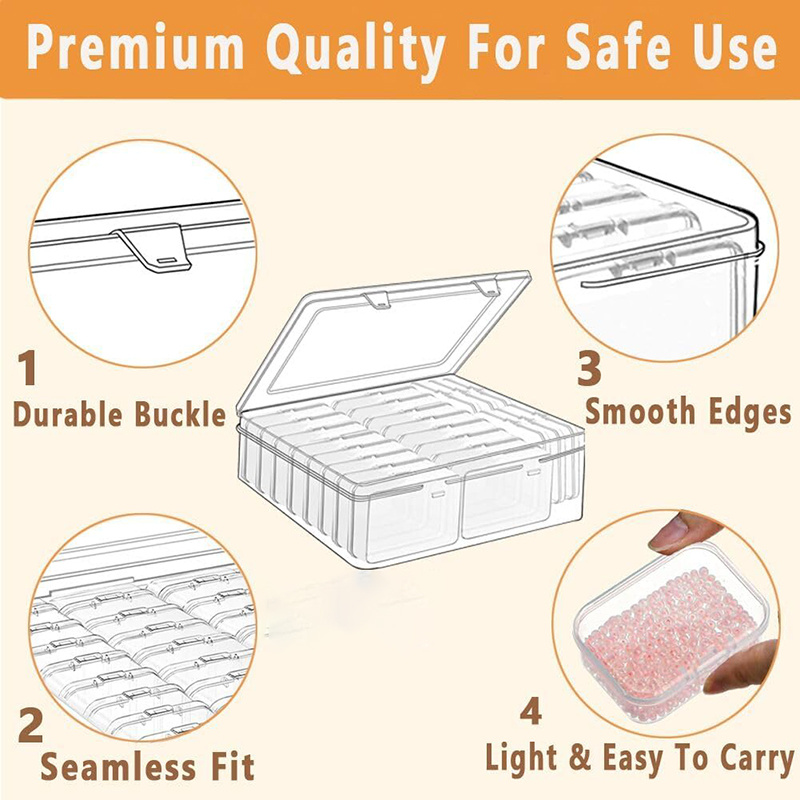 22-Piece Bead Storage Set — Mu - огляд і ціна Jewelry Making Store