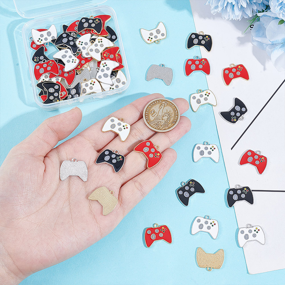 60Pcs Video Game Controller Ch - огляд і ціна Jewelry Making Videos