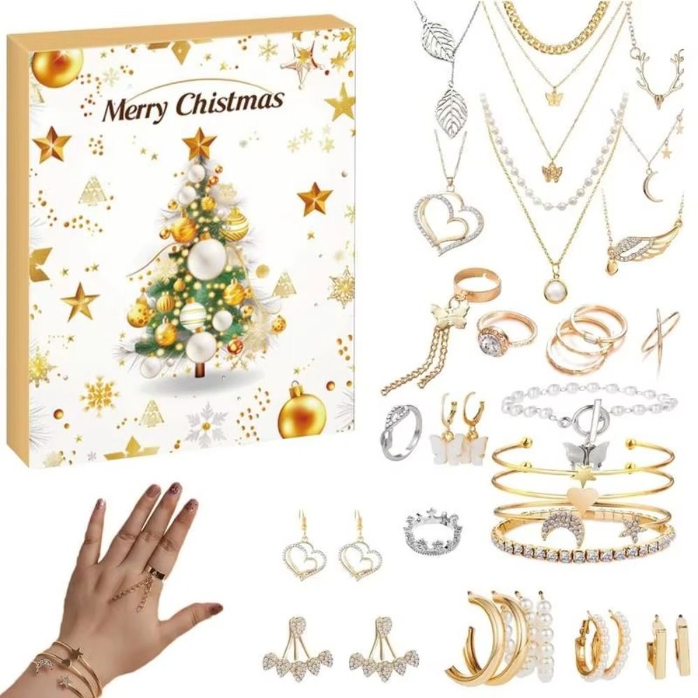 2024 DIY Christmas Advent Cale - огляд і ціна Jewelry Making Advent Calendar