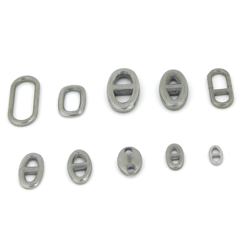 10Pcs Stainless Steel Double H - огляд і ціна Jewelry Making Charms