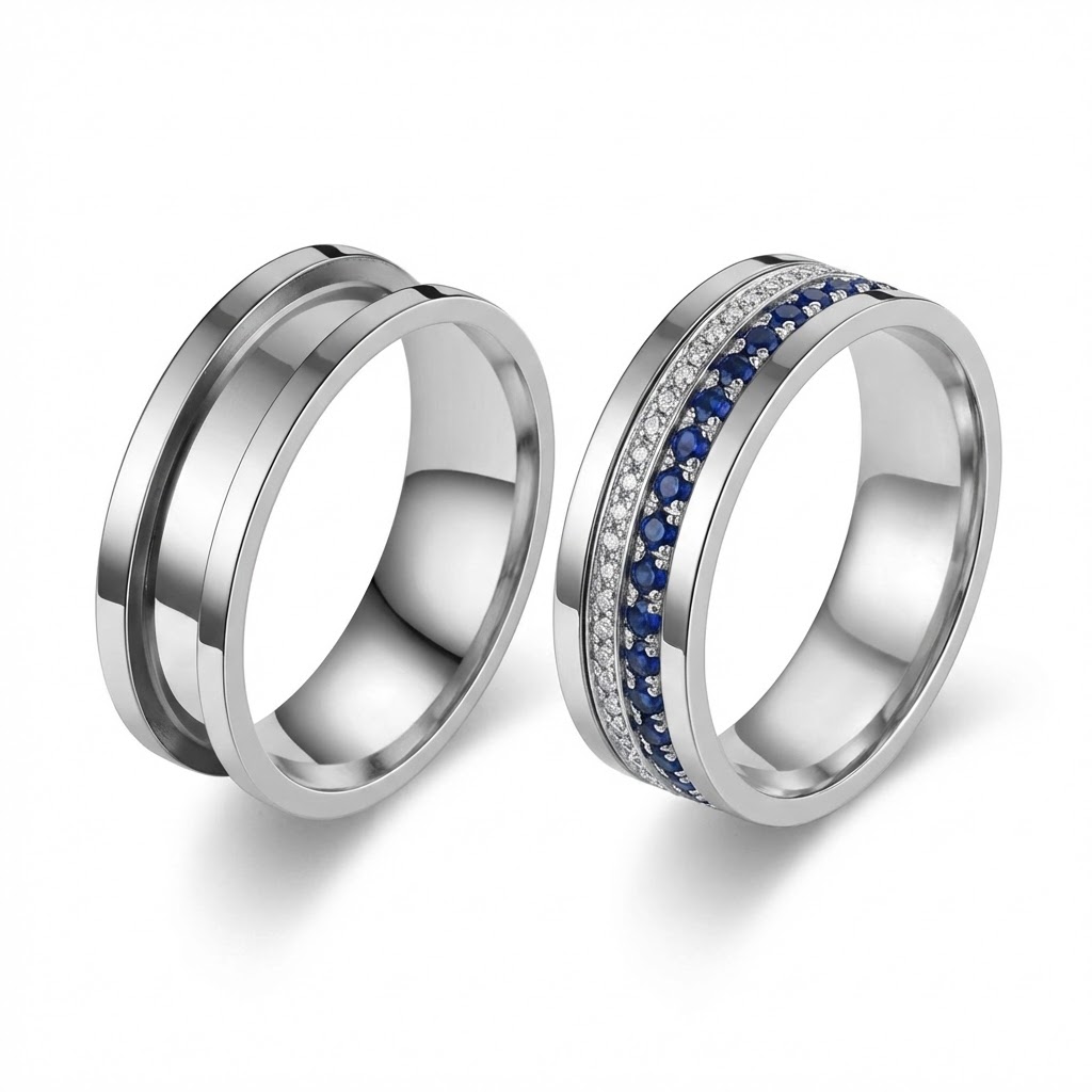 5pcs 7/8/9/10/11/12 Ring Core  - огляд і ціна Jewelry Making For Adults
