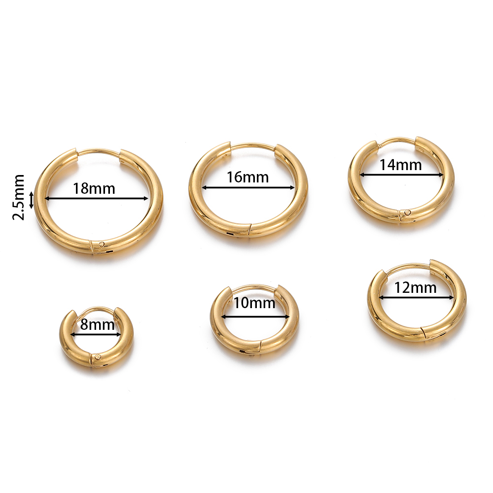 2 pcs 8/10/12/14/16/18mm Stain - огляд і ціна Jewelry Making For Adults