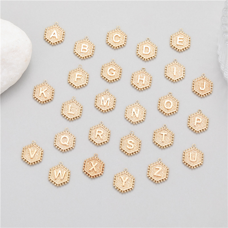 5Pcs Rivet Hexagonal 26 Alphab - огляд і ціна Jewelry Making Rivets