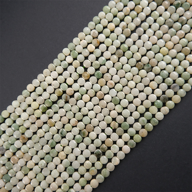 4x4mm Faceted round natural st - огляд і ціна Jewelry Making Store