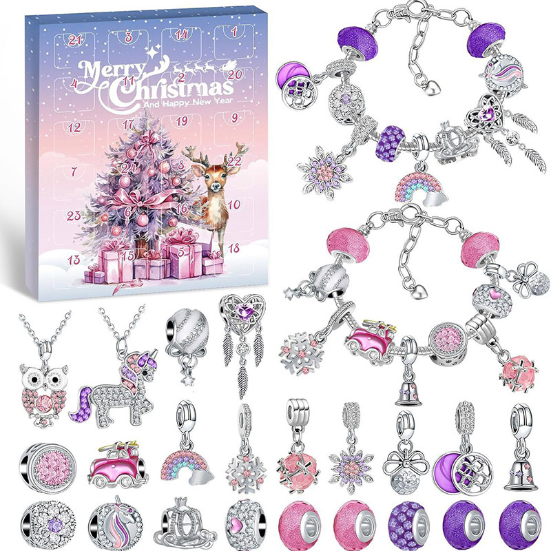 New Christmas Advent Calendar  - огляд і ціна Jewelry Making Advent Calendar