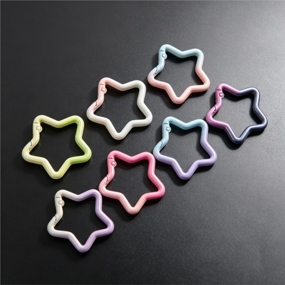 5PCS Gradient Star Shape Sprin - огляд і ціна Jewelry Making A Ring