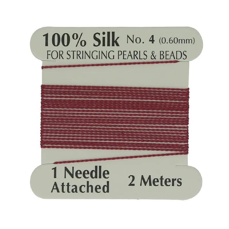 Smooth Silk Jewelry Making Cor - огляд і ціна Knotting Cord Silk