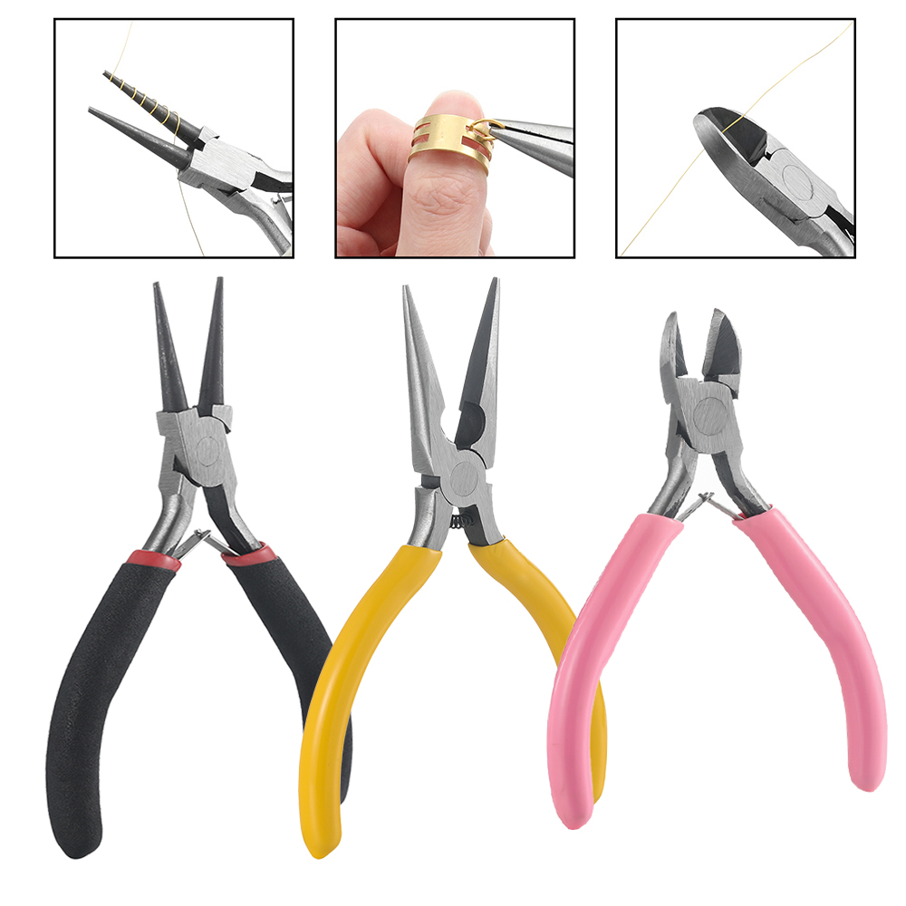 3pcs/Set 3 Styles Jewelry Plie - огляд і ціна Jewelry Making Loop Pliers