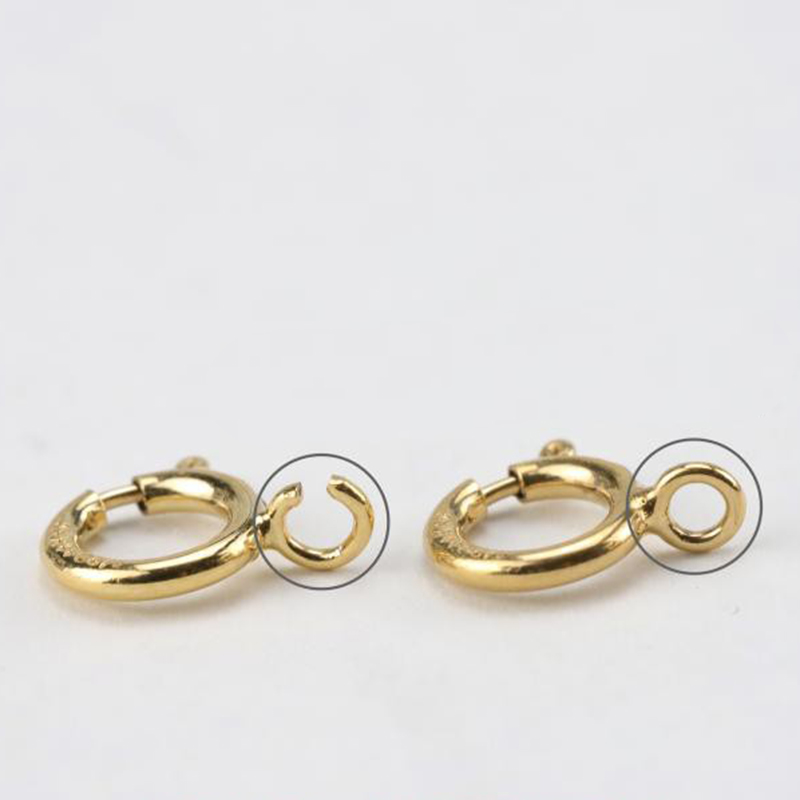 14K Gold Filled Spring Ring Cl - огляд і ціна Jewelry Making A Ring