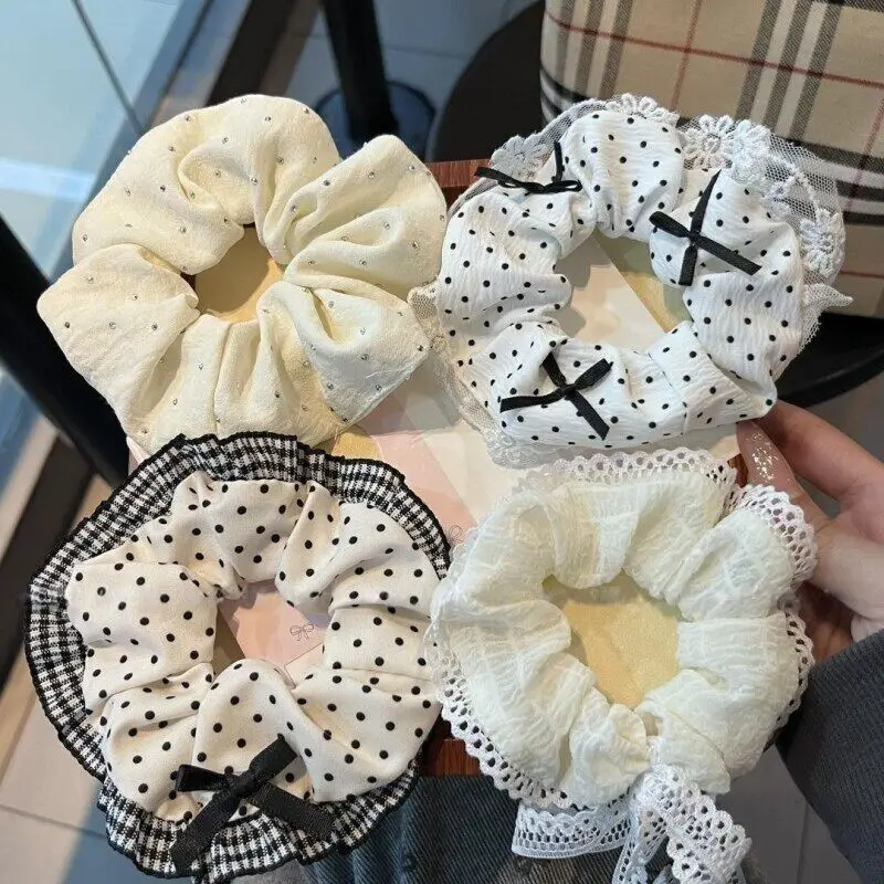 Gentle bow lace scrunchie, new - огляд і ціна Jewelry Making For Adults
