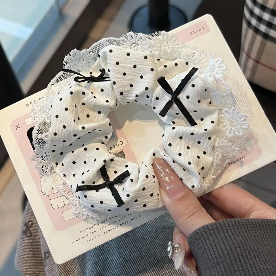 Gentle bow lace scrunchie, new - огляд і ціна Jewelry Making For Adults